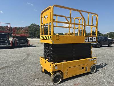 2022 JCB S4046E 40' Electric Scissor Lift Man Aerial Platform Manlift bidadoo