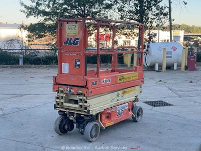 2018 JLG 1930ES 19' Electric Scissor Lift Man Aerial Platform Manlift bidadoo