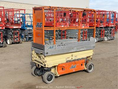 2012 JLG 1930ES 19' Electric Scissor Lift Man Aerial Work Platform bidadoo