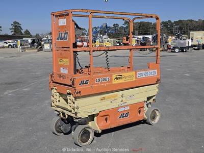 2018 JLG 1930ES 19' Electric Scissor Lift Man Aerial Platform Manlift bidadoo