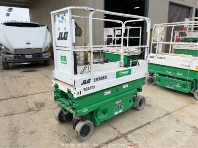 2017 JLG 1930ES 19' Electric Scissor Lift Mobile Aerial Work Platform bidadoo