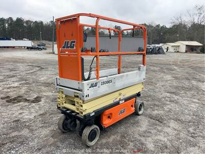 2014 JL 1930 ES 19' Electric Scissor Lift Man Aerial Platform Manlift bidadoo