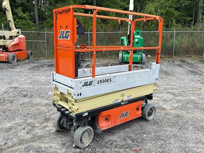 2014 JLG 1930 ES 19' Electric Scissor Lift Mobile Aerial Work Platform bidadoo