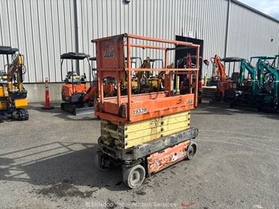 2018 JLG 1932 R 19' Electric Scissor Lift Man Aerial Work Platform bidadoo