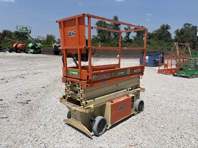 2016 JLG 1932 RS 19' Electric Scissor Lift Mobile Aerial Work Platform bidadoo