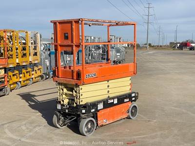 2018 JLG 1932R 19' Electric Scissor Lift Man Aerial Platform Manlift bidadoo
