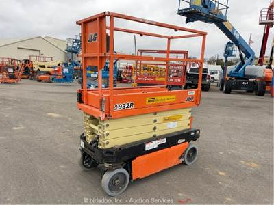 2018 JLG 1932R 19' Electric Scissor Lift Man Aerial Platform Manlift 24V bidadoo