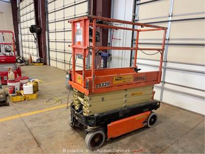 2020 JLG 1932R 19' Electric Scissor Lift Man Aerial Platform Manlift bidadoo