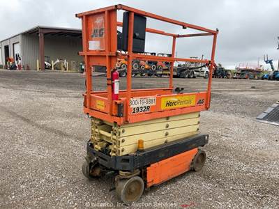 2018 JLG 1932R 19' Electric Scissor Lift Man Aerial Platform Manlift bidadoo