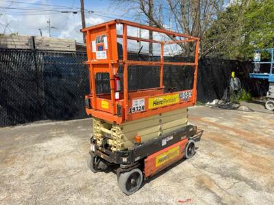 2018 JLG 1932R 19' Electric Scissor Lift Mobile Aerial Work Platform bidadoo