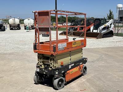 2018 JLG 1932R 19' Electric Scissor Lift Man Aerial Platform Manlift bidadoo