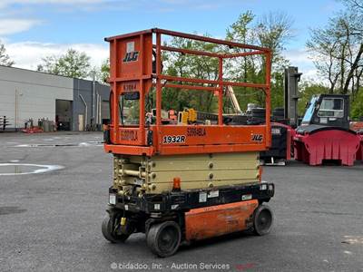 2017 JLG 1932R 19' Electric Scissor Lift Man Aerial Platform Manlift bidadoo