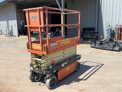 2018 JLG 1932R 19' Electric Scissor Lift Man Aerial Platform Manlift bidadoo