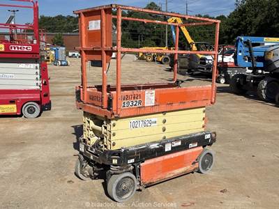 2017 JLG 1932R 19' Electric Scissor Lift Mobile Aerial Work Platform bidadoo
