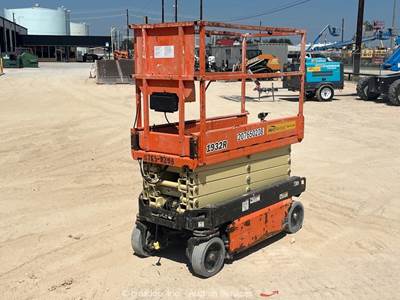 2018 JLG 1932R 19' Electric Scissor Lift Mobile Aerial Work Platform bidadoo