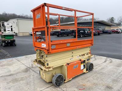 2014 JLG 1932RS 19' Electric Scissor Lift Man Aerial Platform 24V DC bidadoo