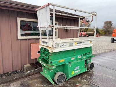 2016 JLG 1932RS 19' Electric Scissor Lift Man Aerial Platform Manlift bidadoo