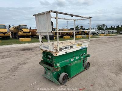 2015 JLG 1932RS 19' Electric Scissor Lift Man Aerial Work Platform bidadoo