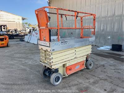 2012 JLG 2630 ES 26' Electric Scissor Lift Man Aerial Work Platform bidadoo