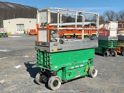 2014 JLG 2630 ES 26' Electric Scissor Lift Man Aerial Work 24V Manlift bidadoo