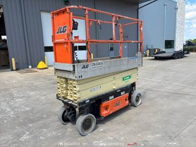 2012 JLG 2630 ES 26’ Electric Scissor Lift Man Aerial Platform bidadoo