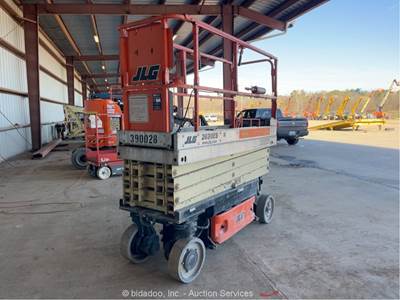 2008 JLG 2630ES 26' Electric Scissor Lift Man Aerial Platform Manlift bidadoo