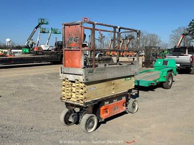 2013 JLG 2630ES 26’ Electric Scissor Lift Man Aerial Platform Manlift bidadoo