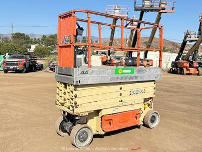 2007 JLG 2630ES 26' Electric Scissor Lift Man Aerial Platform Manlift bidadoo