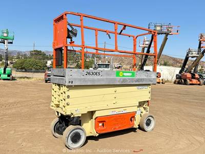 2007 JLG 2630ES 26' Electric Scissor Lift Man Aerial Work Platform bidadoo