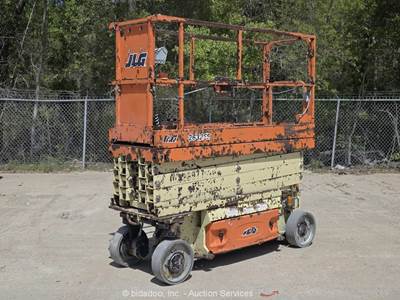 2018 JLG 2632ES 26' Electric Scissor Lift Man Aerial Platform Manlift bidadoo