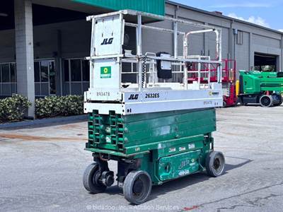 2016 JLG 2632ES 26' Electric Scissor Lift Man Aerial Platform Manlift bidadoo