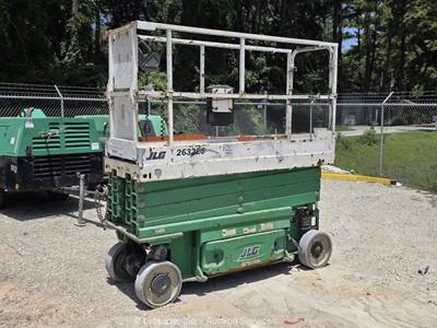 2017 JLG 2632ES 26' Electric Scissor Lift Man Aerial Platform Manlift bidadoo