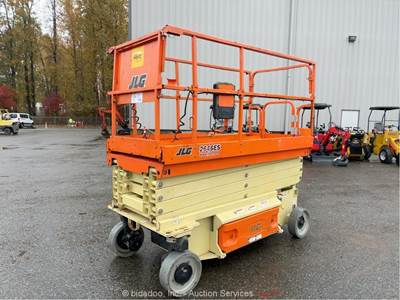 2017 JLG 2646ES 26' Electric Scissor Lift Man Aerial Platform Manlift bidadoo