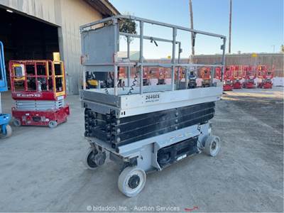 2015 JLG 2646 ES 26' Electric Scissor Lift Man Mobile Aerial Platform bidadoo