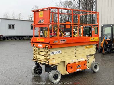 2016 JLG 2646ES 26' Electric Scissor Lift Man Aerial Platform Manlift bidadoo
