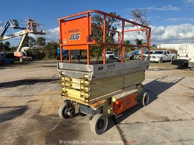2014 JLG 2646ES 26' Electric Scissor Lift Man Aerial Platform bidadoo