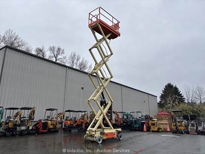 2017 JLG 2646ES 26' Electric Scissor Lift Man Aerial Platform Manlift bidadoo