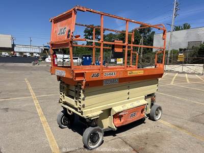 2018 JLG 2646ES 26' Electric Scissor Lift Man Aerial Platform Manlift bidadoo