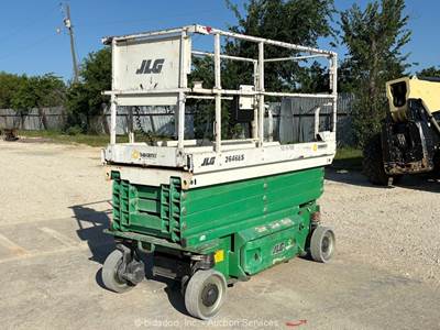 2017 JLG 2646ES 26' Electric Scissor Lift Man Aerial Platform Manlift bidadoo