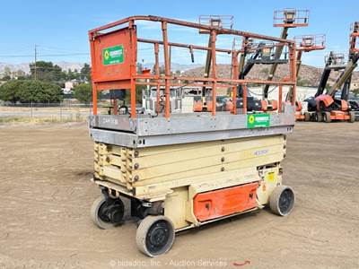 2012 JLG 2646 ES 26' Electric Scissor Lift Man Aerial Platform Manlift bidadoo