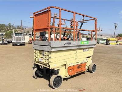 2007 JLG 2646 ES 26' Electric Scissor Lift Man Aerial Platform Manlift bidadoo