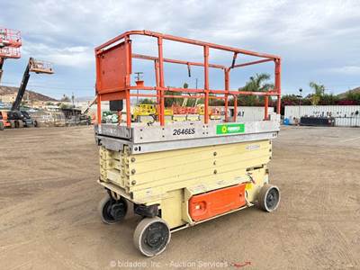 2012 JLG 2646ES 26' Electric Scissor Lift Man Aerial Platform Manlift bidadoo