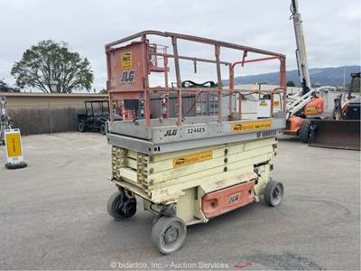 2007 JLG 3246ES 32' Electric Scissor Lift Man Aerial Platform bidadoo