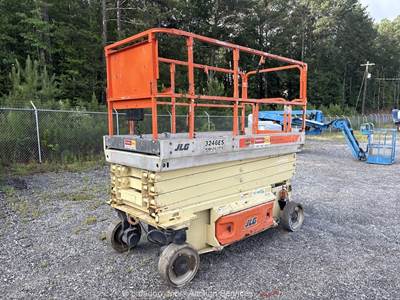 2007 JLG 3246ES 32' Electric Scissor Lift Mobile Aerial Work Platform bidadoo