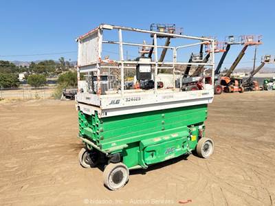 2017 JLG 3246ES 32' Electric Scissor Lift Man Aerial Platform Manlift bidadoo
