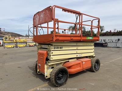 2002 JLG 3369LE 33' Electric Scissor Lift Man Aerial Platform Manlift bidadoo