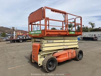 2002 JLG 3369LE 33' Electric Scissor Lift Man Aerial Platform Manlift bidadoo