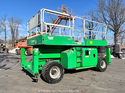 2015 JLG 3394RT 33' Diesel Rough Terrain Scissor Lift Aerial Platform bidadoo