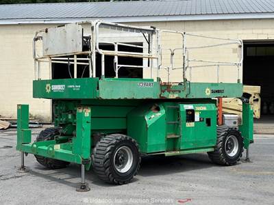 2015 JLG 3394RT 33' 4WD Diesel Rough Terrain Scissor Lift Man Aerial bidadoo