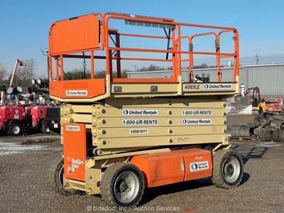 2017 JLG 4069LE 40' Electric Scissor Lift Man Aerial Platform Manlift bidadoo